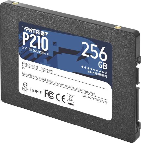 Накопитель SSD Patriot SATA-III 256GB P210S256G25 P210 2.5" Накопитель SSD Patriot SATA-III 256GB P210S256G25 P210 2.5"