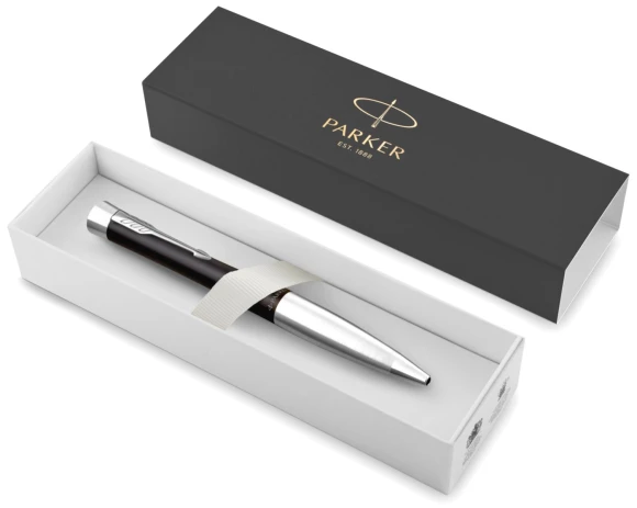 Ручка шариков. Parker Urban Core K314 (2143639) Muted Black CT M син. черн. подар.кор.