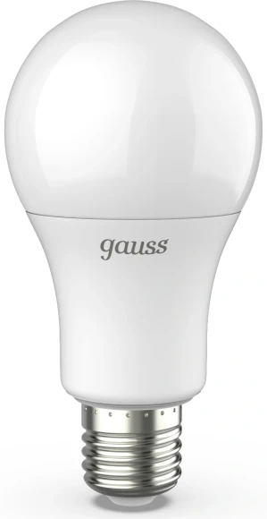 Лампа светодиодная Gauss A60 12Вт цок.:E27 груша 220B св.свеч.бел.нейт. A60 (упак.:1шт) (102502212) Лампа светодиодная Gauss A60 12Вт цок.:E27 груша 220B св.свеч.бел.нейт. A60 (упак.:1шт) (102502212)