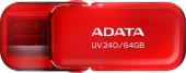 Флеш Диск A-Data 64GB UV240 AUV240-64G-RRD USB2.0 красный Флеш Диск A-Data 64GB UV240 AUV240-64G-RRD USB2.0 красный