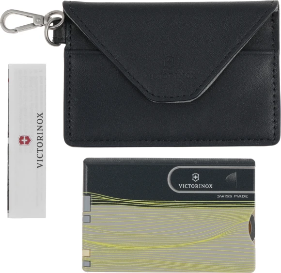 Швейцарская карта Victorinox Swiss Card Classic New York Style (0.7100.E223) серый коробка подарочная