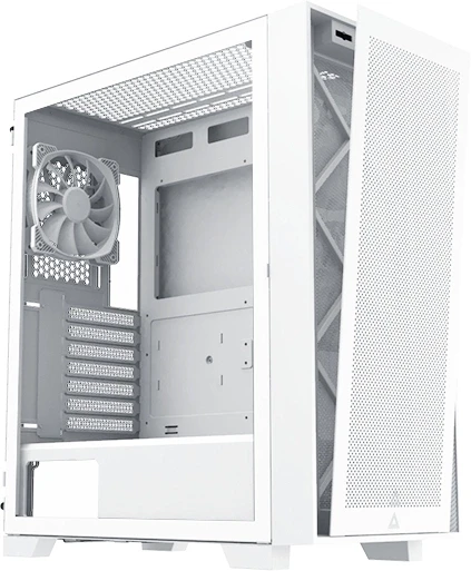 Корпус Montech Air 1000 Lite белый без БП ATX 1x120mm 3x140mm 1xUSB2.0 2xUSB3.0 audio bott PSU