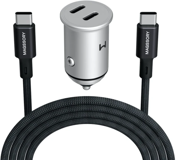 Сетевое зар./устр. Magssory ACH005 30W 2A (PD+QC) универсальное белый