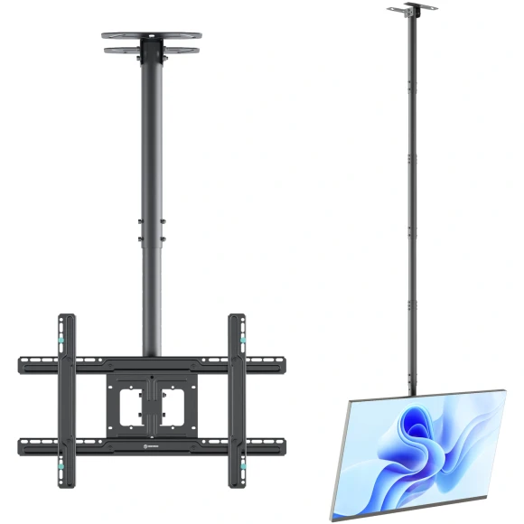 Кронштейн для телевизора Onkron N2L черный 32"-80" макс.68кг потолочный наклон