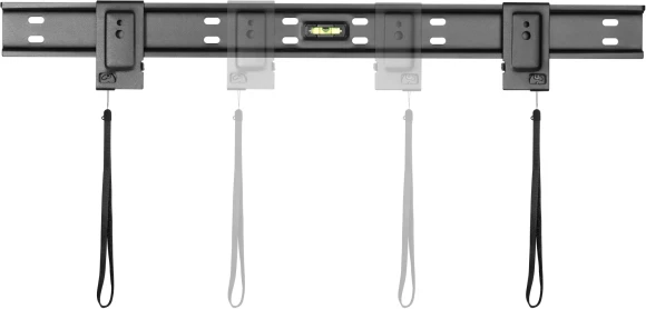 Кронштейн для телевизора Hyundai SL-X2 черный 37"-75" макс.50кг настенный фиксированный