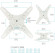 Кронштейн для телевизора Kromax ATLANTIS-40 белый 22"-65" макс.40кг настенный поворот и наклон Кронштейн для телевизора Kromax ATLANTIS-40 белый 22"-65" макс.40кг настенный поворот и наклон