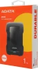 Жесткий диск A-Data USB3.0 1TB AHD330-1TU31-CBK HD330 DashDrive Durable 2.5" черный Жесткий диск A-Data USB3.0 1TB AHD330-1TU31-CBK HD330 DashDrive Durable 2.5" черный