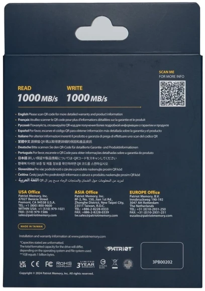 Накопитель SSD Patriot USB-C 4TB PTPL4TBPEC Lite Transporter красный Накопитель SSD Patriot USB-C 4TB PTPL4TBPEC Lite Transporter красный