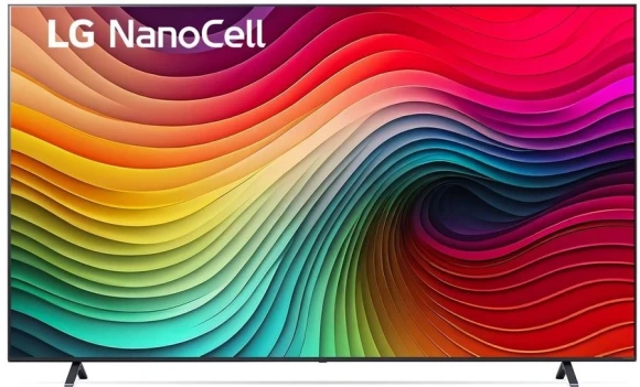 Телевизор LED LG 86" 86NANO80T6A.ARUG синяя сажа 4K Ultra HD 120Hz DVB-T DVB-T2 DVB-C DVB-S DVB-S2 USB WiFi Smart TV (RUS)