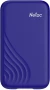 Накопитель SSD Netac USB3.2 Gen1 512GB NT01ZX20IIIEVO-512G-32BL ZX20 III Evo синий