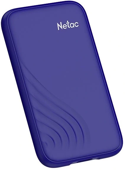 Накопитель SSD Netac USB3.2 Gen1 512GB NT01ZX20IIIEVO-512G-32BL ZX20 III Evo синий