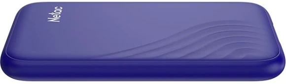 Накопитель SSD Netac USB3.2 Gen1 512GB NT01ZX20IIIEVO-512G-32BL ZX20 III Evo синий