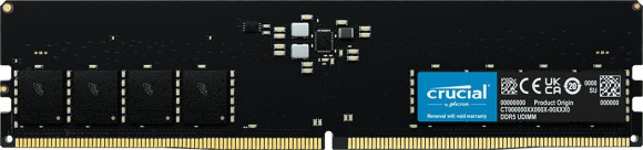 Память DDR5 16Gb 4800MHz Crucial CT16G48C40S5 RTL PC5-38400 CL40 SO-DIMM 288-pin 1.1В dual rank Ret