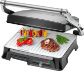 Электрогриль Clatronic KG 3571 2000Вт серебристый/черный Электрогриль Clatronic KG 3571 2000Вт серебристый/черный