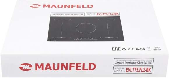 Индукционная варочная поверхность Maunfeld EVI.775-FL2-BK черный Индукционная варочная поверхность Maunfeld EVI.775-FL2-BK черный