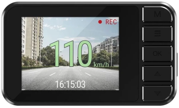 Видеорегистратор Navitel R385 GPS черный 1440x2560 1440p 140гр. GPS CV7327