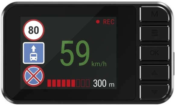 Видеорегистратор Navitel R385 GPS черный 1440x2560 1440p 140гр. GPS CV7327