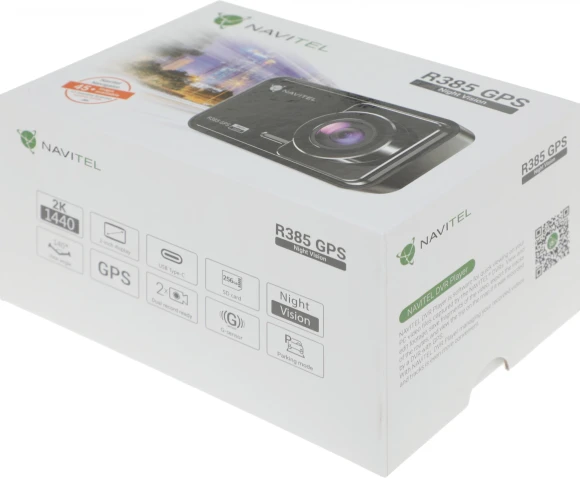 Видеорегистратор Navitel R385 GPS черный 1440x2560 1440p 140гр. GPS CV7327