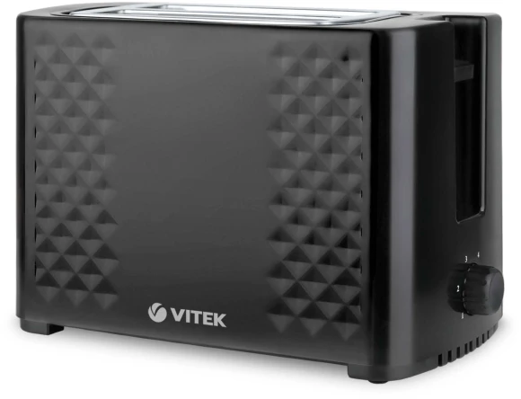 Тостер Vitek VT-1586 750Вт черный