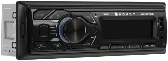 Автомагнитола Ural Молот АРС-МТ 111К 1DIN 4x25Вт (МОЛОТ АРС-МТ 111К)