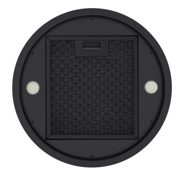 Вытяжка каминная Maunfeld Lee Isla 39 черный управление: кнопочное (1 мотор)