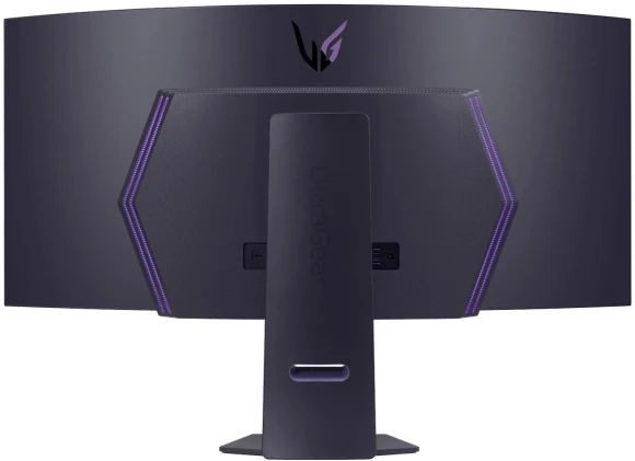 Монитор LG 44.5" UltraGear 45GS95QE-B черный OLED LED 21:9 HDMI M/M матовая HAS Piv 1500000:1 1300cd 178гр/178гр 3440x1440 240Hz G-Sync FreeSync Premium Pro DP SPDIF WQ USB 12.3кг