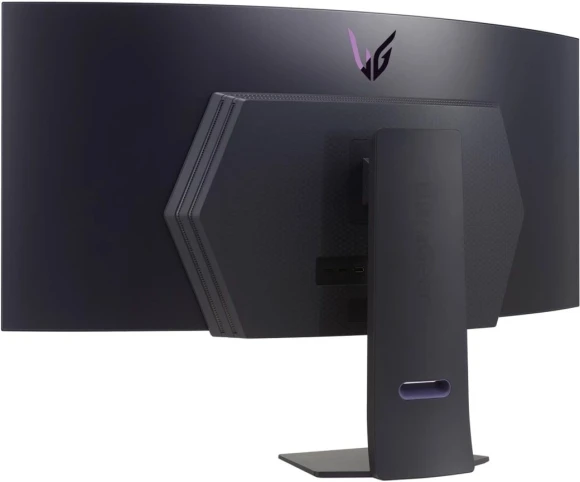 Монитор LG 44.5" UltraGear 45GS95QE-B черный OLED LED 21:9 HDMI M/M матовая HAS Piv 1500000:1 1300cd 178гр/178гр 3440x1440 240Hz G-Sync FreeSync Premium Pro DP SPDIF WQ USB 12.3кг