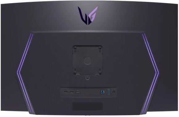 Монитор LG 44.5" UltraGear 45GS95QE-B черный OLED LED 21:9 HDMI M/M матовая HAS Piv 1500000:1 1300cd 178гр/178гр 3440x1440 240Hz G-Sync FreeSync Premium Pro DP SPDIF WQ USB 12.3кг