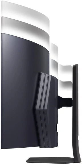 Монитор LG 44.5" UltraGear 45GS95QE-B черный OLED LED 21:9 HDMI M/M матовая HAS Piv 1500000:1 1300cd 178гр/178гр 3440x1440 240Hz G-Sync FreeSync Premium Pro DP SPDIF WQ USB 12.3кг