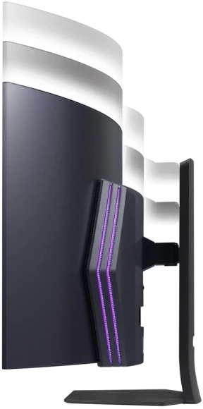 Монитор LG 44.5" UltraGear 45GS95QE-B черный OLED LED 21:9 HDMI M/M матовая HAS Piv 1500000:1 1300cd 178гр/178гр 3440x1440 240Hz G-Sync FreeSync Premium Pro DP SPDIF WQ USB 12.3кг