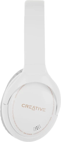 Гарнитура мониторные Creative Zen Hybrid 1.2м белый беспроводные bluetooth оголовье (51EF1010AA000)