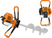 Мотобур Carver AG-52/000 бытовой 2-х такт. 1400Вт 1.9л.с. 52см3 277об/мин (01.003.00011) Мотобур Carver AG-52/000 бытовой 2-х такт. 1400Вт 1.9л.с. 52см3 277об/мин (01.003.00011)