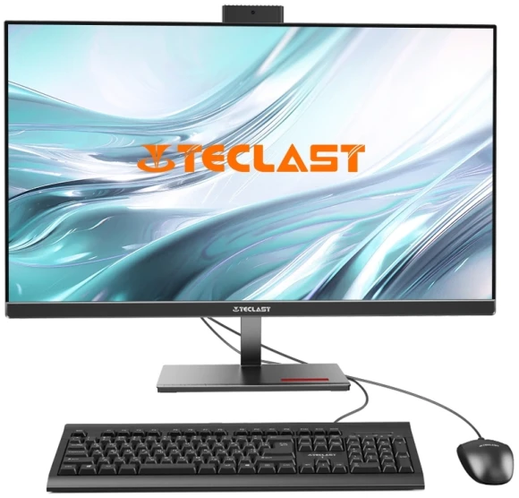 Моноблок Teclast F27 Air 27" QHD i7 13620H (2.4) 16Gb SSD512Gb UHDG Windows 11 Pro GbitEth WiFi BT 120W клавиатура мышь Cam черный 2560x1440