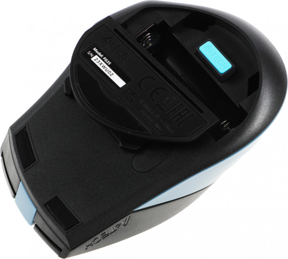 Клавиатура + мышь A4Tech Fstyler FG1035 клав:черный/синий мышь:черный/синий USB беспроводная Multimedia (FG1035 NAVY BLUE)