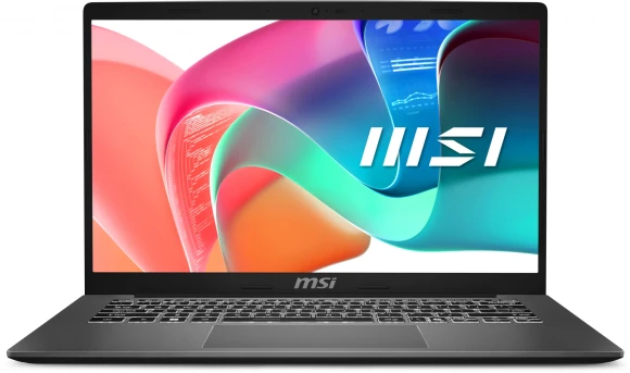 Ноутбук MSI Modern 14 F13MG-069XRU Core i7 1355U 16Gb SSD512Gb Intel Iris Xe graphics 14" IPS FHD (1920x1080) FreeDOS grey WiFi BT Cam (9S7-14S121-069)