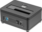 Док-станция для HDD AgeStar 3UBT8 SATA III USB3.0 пластик/алюминий серебристый 2