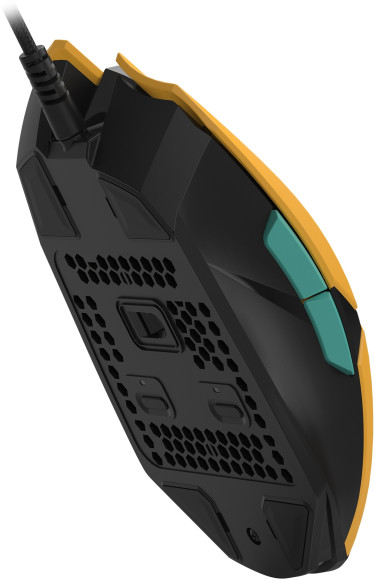 Мышь A4Tech Bloody W63 Max Renegade желтый/рисунок оптическая 12000dpi USB (W63 MAX)