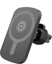 Держатель Wiiix CW-83V-B магнитный беспров.з/у. черный для смартфонов Держатель Wiiix CW-83V-B магнитный беспров.з/у. черный для смартфонов