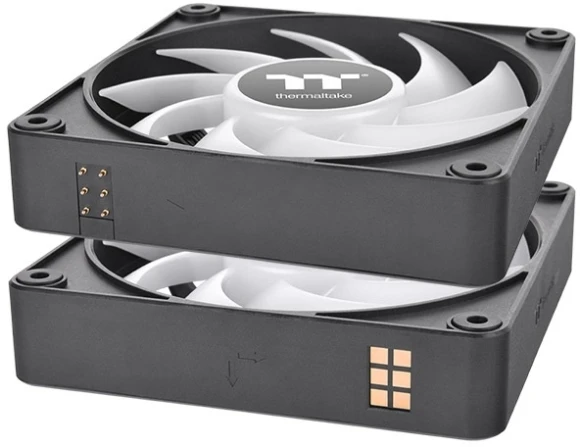 Вентилятор для корпуса Thermaltake CT140 EX Sync ARGB 140х140x25 черный 4-pin 30.7дБ (упак.:3шт) (CL-F182-PL14SW-A) Ret Вентилятор для корпуса Thermaltake CT140 EX Sync ARGB 140х140x25 черный 4-pin 30.7дБ (упак.:3шт) (CL-F182-PL14SW-A) Ret