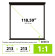 Экран Cactus 119" 213x213см Wallscreen CS-PSW-213X213-BK 1:1 настенно-потолочный рулонный черный