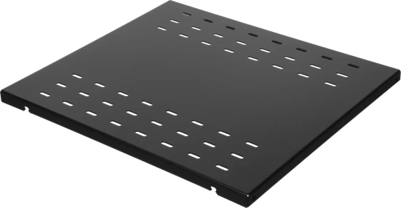 Полка стационарная для аккумуляторов ЦМО СВ-58АК-9005 1U нагр.:200кг. 19" 580мм черный