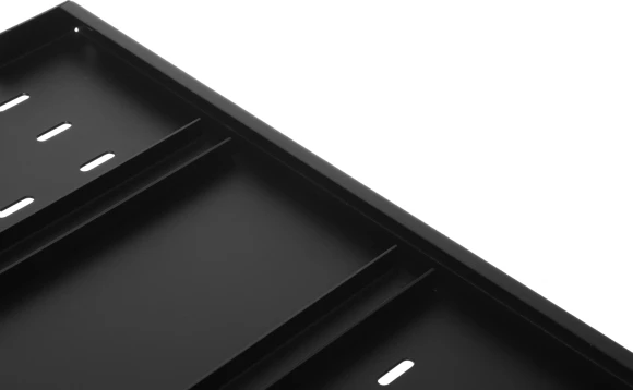 Полка стационарная для аккумуляторов ЦМО СВ-58АК-9005 1U нагр.:200кг. 19" 580мм черный