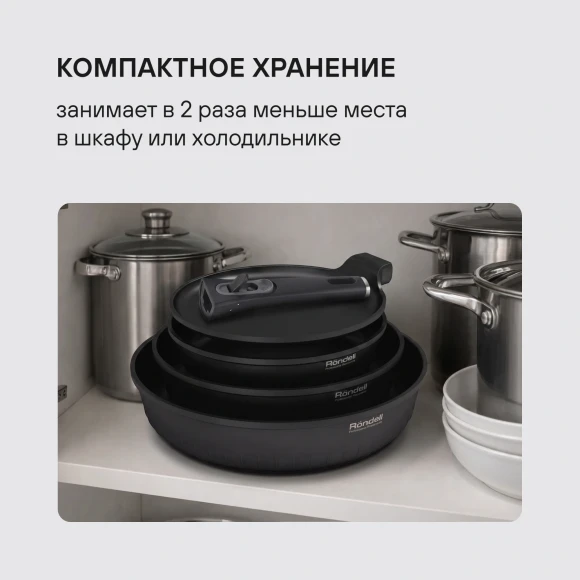Набор посуды Rondell Brando RDA-2063 5 предметов Набор посуды Rondell Brando RDA-2063 5 предметов