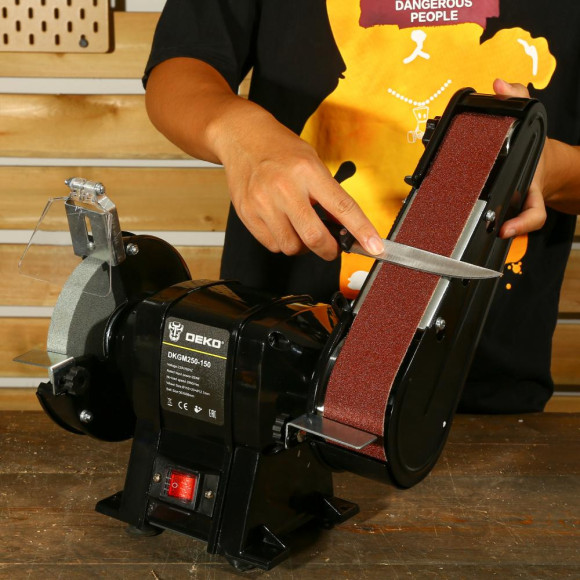 Электроточило Deko DKGM250-150 250Вт 2950об/мин d=350мм t=20мм