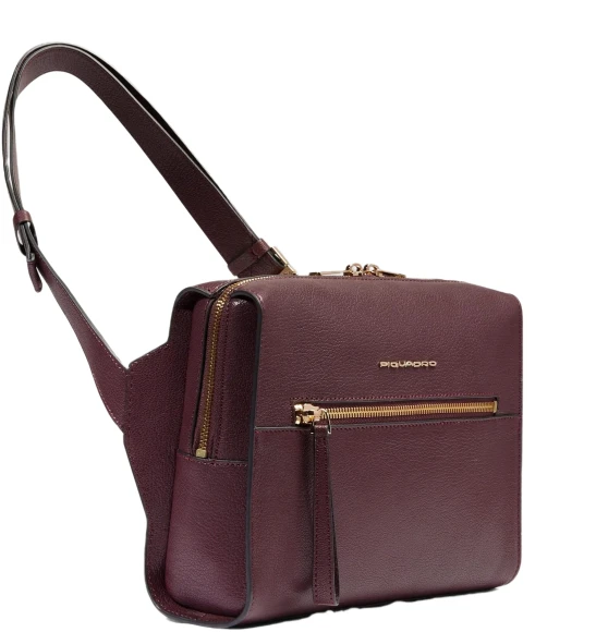 Сумка женская Piquadro Patricia CA6776W140/BO бургунди натур.кожа