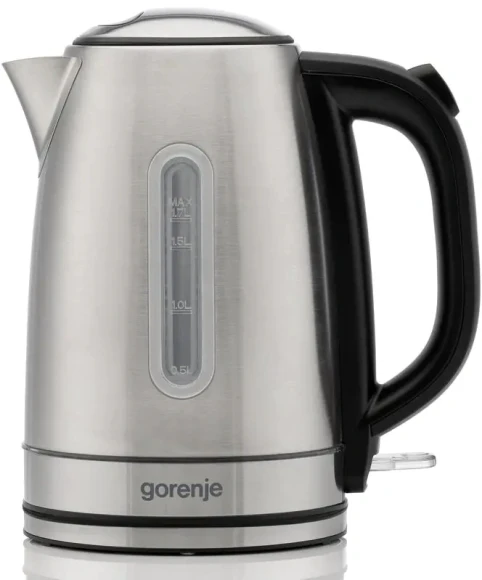 Чайник электрический Gorenje K17DS 1.7л. 2200Вт серебристый корпус: металл/пластик