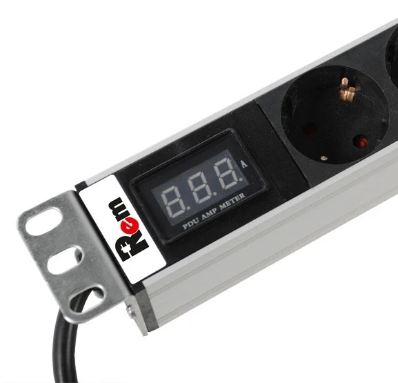 Блок распределения питания Rem R-16-8S-AM-440-3 гор.размещ. 8xSchuko базовые 16A Schuko 3м Блок распределения питания Rem R-16-8S-AM-440-3 гор.размещ. 8xSchuko базовые 16A Schuko 3м