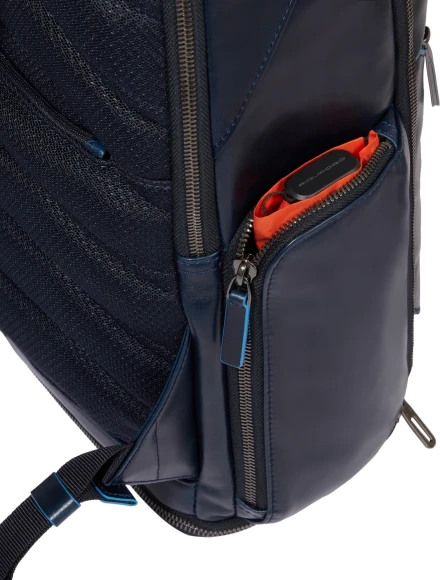 Рюкзак мужской Piquadro Blue Square CA6592B2BM/BLU2 темно-синий кожа Рюкзак мужской Piquadro Blue Square CA6592B2BM/BLU2 темно-синий кожа