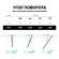 Кронштейн для телевизора Onkron M7L черный 40"-75" макс.68.2кг настенный поворот и наклон