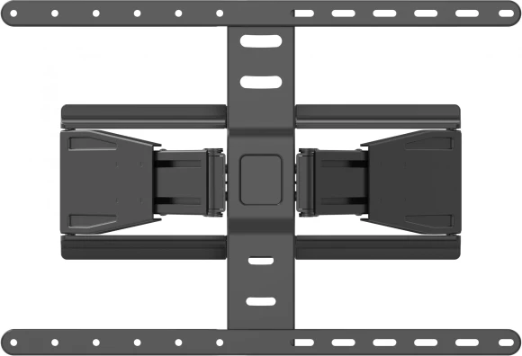 Кронштейн для телевизора Hyundai SL-F1 черный 43"-90" макс.50кг настенный поворотно-выдвижной и наклонный